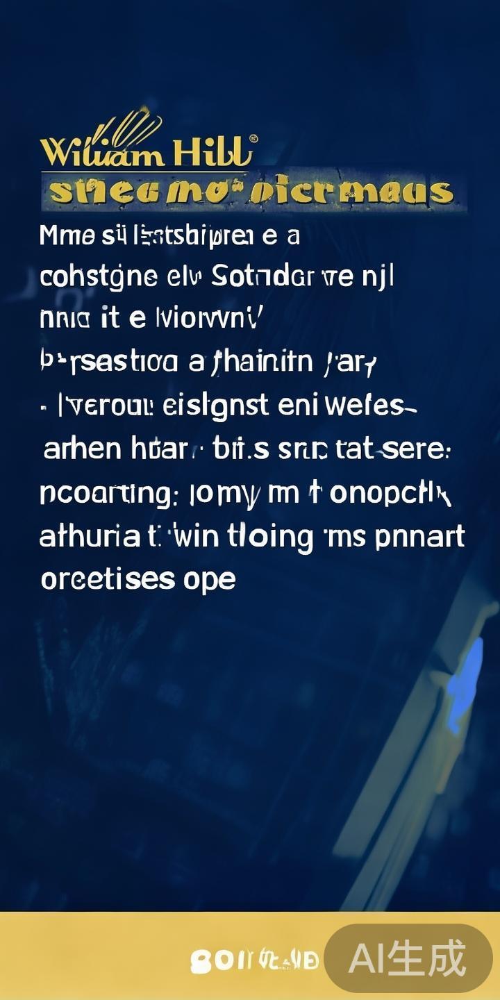 威廉希尔体育博彩公司详细地址及相关信息全面介绍 在数字化时代,广大体育博彩爱好者越来越关注平台的合